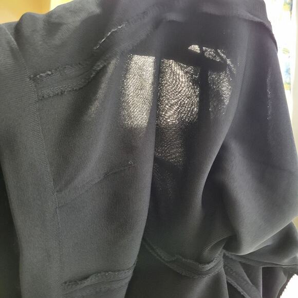 Misook Knit Pants Womens M Black Acrylic Pull On Stretch Elastic Waist Staple - Picture 4 of 6